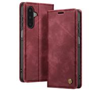 Avizar Étui Portefeuille pour Galaxy A17 Collection CaseMe Effet Vintage
