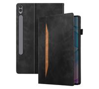 Avizar Étui Portefeuille pour Galaxy Tab S10 Ultra / S11 Ultra / S12 Ultra Noir