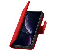 Avizar Étui Portefeuille pour iPhone XR en Cuir Premium avec Fonction Stand