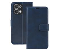 Avizar Étui Portefeuille pour Oppo A6 Pro Effet Surpiqué avec Fonction support