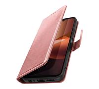 Etui Portefeuille Xiaomi Redmi 17C Chesterfield Fonction Support Vidéo Rose