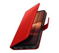 Avizar Étui Portefeuille pour Redmi 17C Chesterfield avec Fonction Support Vidéo