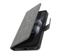 Etui Portefeuille Redmi Note 17 Pro Série Chesterfield Support Gris