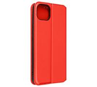 Housse pour Wiko T10 Clapet Porte-carte Support Vidéo rouge