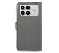 Avizar Étui Portefeuille pour Xiaomi Poco F8 Pro Texture Litchi Anti-RFID Gris