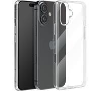 Avizar, étui pour Apple iPhone 16, fin 0.3mm, anti-jaunissement, transparent