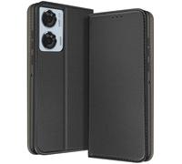 Avizar Étui pour Edge 50 Fusion Clapet Magnétique Porte-carte Noir