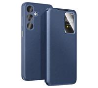 Avizar Étui pour Galaxy A37 avec Fenêtre Smart View et Porte-carte Bleu nuit