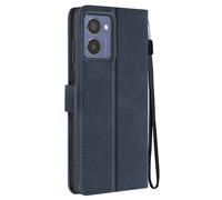 Avizar Étui pour HMD Pulse Pro Dragonne Clapet Support Portefeuille Bleu nuit