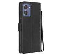 Avizar Étui pour HMD Pulse Pro Dragonne Clapet Support Portefeuille Noir