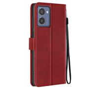 Étui pour HMD Pulse Pro Dragonne Clapet Support Portefeuille Rouge