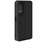 Avizar Étui pour Honor 90 Smart Clapet Porte-cartes et Support Vidéo Noir