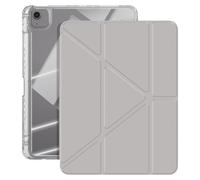Avizar Étui pour iPad Air 11" M4 2026 avec Support Modulable Design Origami Gris