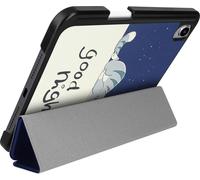 Avizar, étui pour iPad Mini 6 2021 / Mini 7 2024 Standcase visionneuse / dactylo, bleu