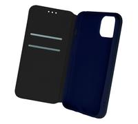 Etui iPhone 13 Mini Clapet Portefeuille Fonction Support Vidéo Bleu nuit