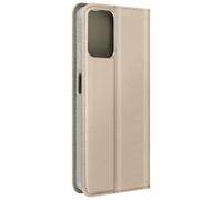Étui pour Motorola Moto G34 5G Porte carte Support Vidéo Dorée