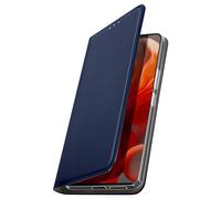 Étui pour Motorola Moto G85 Clapet Porte-carte Magnétique Bleu nuit