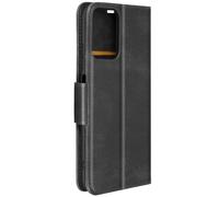 Etui pour Motorola Moto G24, G04 et G04s Portefeuille Support Dragonne Noir