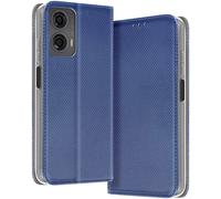 Avizar, étui pour Motorola Moto G24 Porte-cartes Smart Collection, bleu