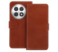 Etui pour OnePlus 13 Clapet Portefeuille Support Style Vintage Marron