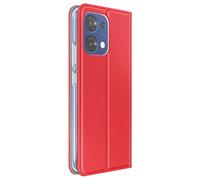 Avizar Étui pour Oppo A6 Pro Texturé Strié avec Fonction Support et Porte-cartes