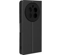 Avizar, Etui pour Realme 12 Pro 5G Portefeuille Fonction stand Design fin, Noir