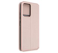 Etui pour Redmi Note 12 4G clapet magnétique porte-carte support vidéo Rose