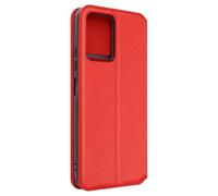 Étui pour Redmi Note 12 Pro 5G et 12 Pro Plus 5G clapet porte-carte Rouge