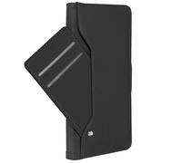 Avizar Étui pour Samsung Galaxy A25 5G Clapet Multi-rangement Support Vidéo Noir