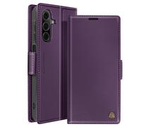 Avizar Étui pour Samsung Galaxy A26 Portefeuille Anti-RFID Violet