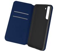 Étui pour Samsung Galaxy S22 Clapet Portefeuille Fonction Support Vidéo Bleu