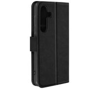 Avizar Étui portefeuille pour Samsung S24 et S25 – Support vidéo – Noir