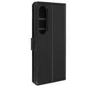 Étui pour Sony Xperia 1 VI Clapet Portefeuille Languette Magnétique Avizar Noir