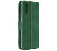 Avizar Étui pour Sony Xperia 10 VI Clapet Portefeuille Vert foncé