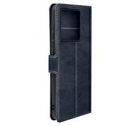 Étui Pour Xiaomi 13t Et 13t Pro Porte-Carte Support Vidéo Vintage Bleu Nuit