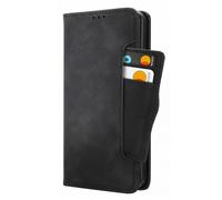 Étui pour Xiaomi Redmi 17C 5G avec Porte-Cartes Amovible et Support Vidéo Noir