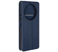 Avizar Étui pour Xiaomi Redmi A3 Clapet Porte-cartes et Support Vidéo Bleu nuit