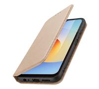 Avizar Étui pour Xiaomi Redmi A7 Pro Portefeuille avec Support Vidéo Dorée