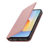 Avizar Étui pour Xiaomi Redmi A7 Pro Portefeuille avec Support Vidéo Rose