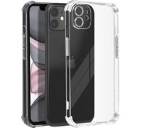 Avizar, Étui protecteur pour Apple iPhone 11 Coins antichocs, Transparent