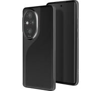 Coque pour Honor 200 Silicone Souple Finition Cuir Vegan Chic Noir