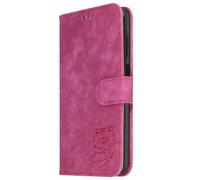 Avizar, étui tigre pour Samsung A25 5G Wallet Stand Fonction Dragonne, Rose