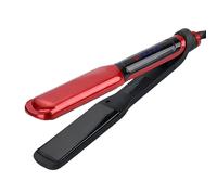 Avizar Fer à Gaufrer 45W pour Cheveux avec Écran Digital Noir / Rouge