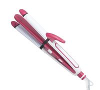 Avizar Fer à Lisser 3-en-1 avec Fonction Boucleur et Coiffeur Blanc / Rose
