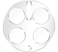 Avizar, film de protection anti-rayures pour caméra arrière pour Huawei Mate 50 Pro, Transparent