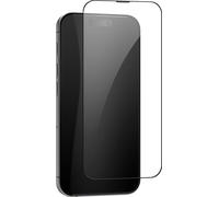 Avizar, Film de protection pour iPhone 16 9H dureté Full Glue 5D avec applicateur, Noir