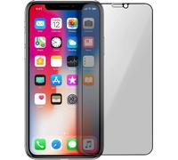 Avizar, film de protection premium pour Apple iPhone X, iPhone XS avec protection contre les regards, noir