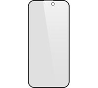 Avizar, film d'écran en verre de confidentialité pour Apple iPhone 15 Plus dureté 9H, noir transparent