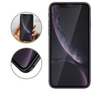 Avizar Film pour iPhone XR Protection Écran Verre Trempé Noir
