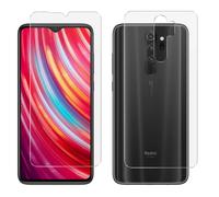 Avizar Film pour Redmi Note 8 Pro Protection Avant Arrière Antibactérien
